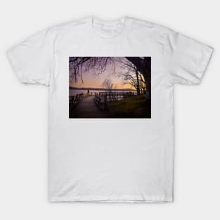 Sunset landscape photography lakeview T-Shirt